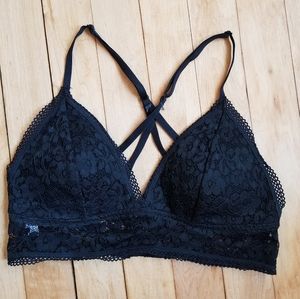 Xhileration Black Bralette